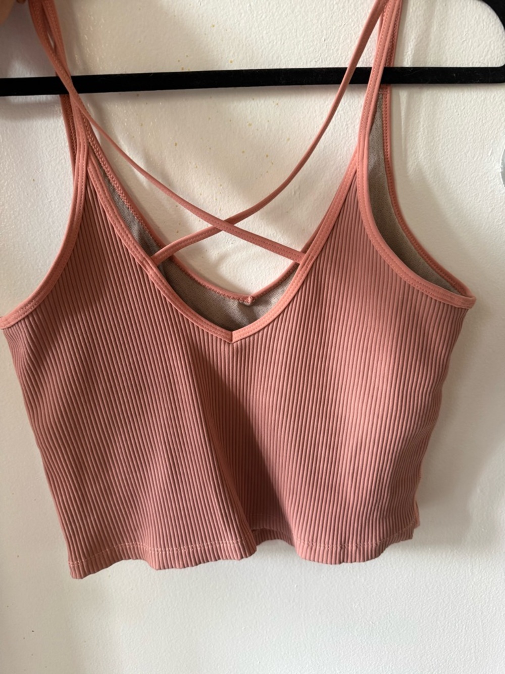 Vuori Rib Crop Tank size Large - Picture 3 of 6
